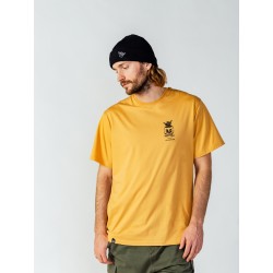 Koszulka Surf Skull Yellow